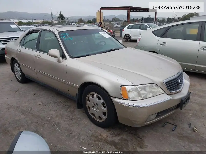 JH4KA965XYC015238 2000 Acura Rl 3.5