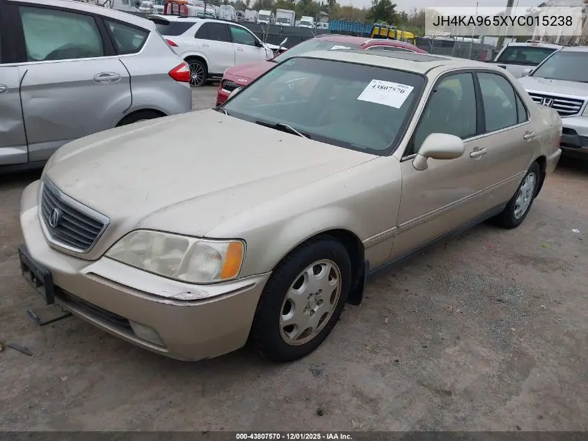 JH4KA965XYC015238 2000 Acura Rl 3.5
