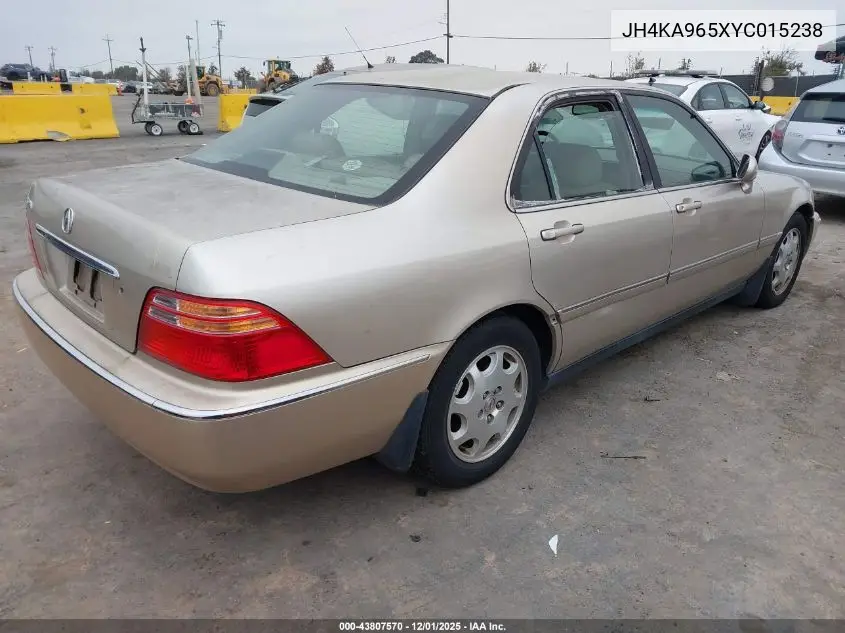 JH4KA965XYC015238 2000 Acura Rl 3.5