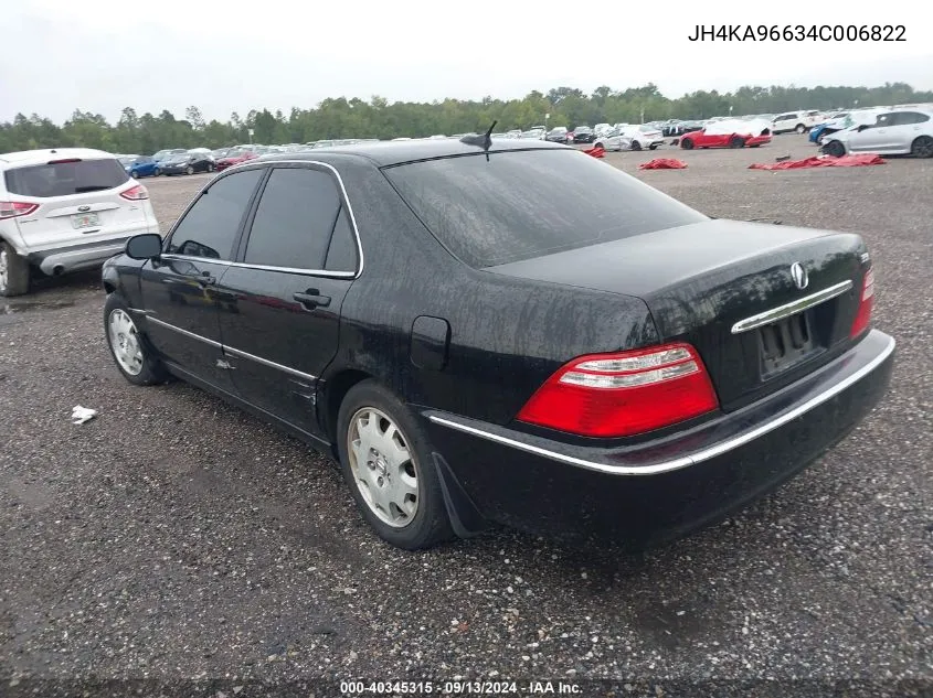 JH4KA96634C006822 2004 Acura Rl 3.5