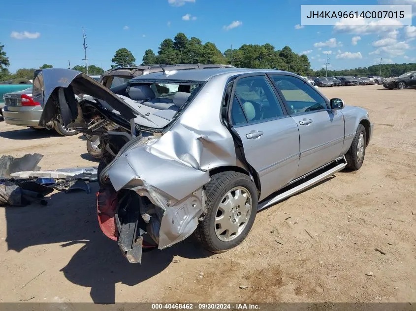 JH4KA96614C007015 2004 Acura Rl 3.5