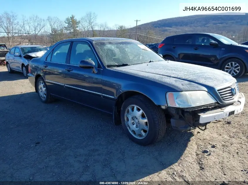 JH4KA96654C001699 2004 Acura Rl 3.5