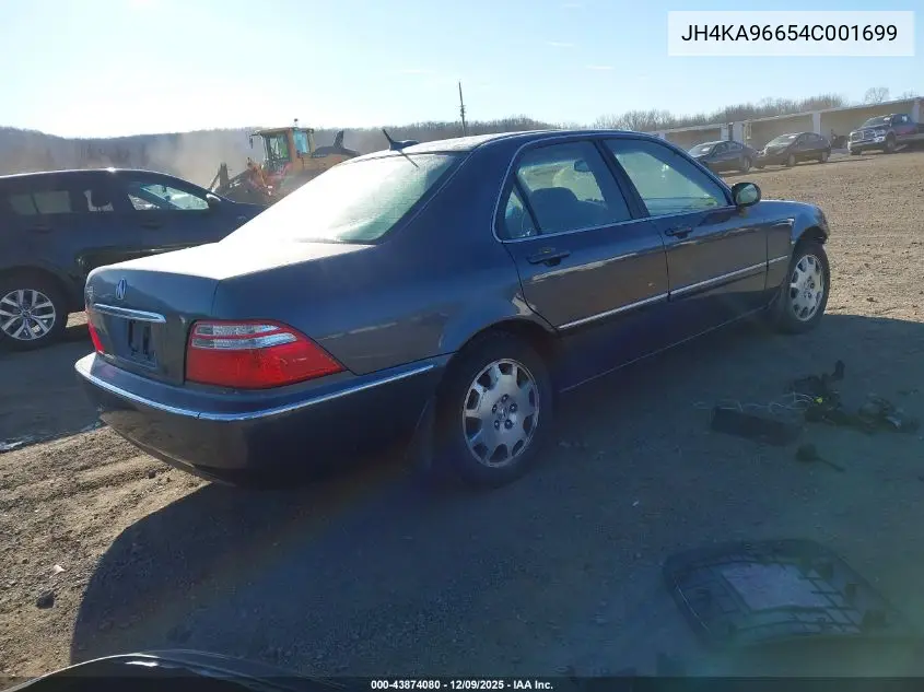 JH4KA96654C001699 2004 Acura Rl 3.5
