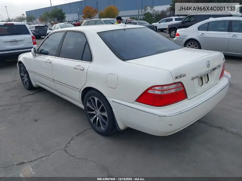 JH4KA966X4C001133 2004 Acura Rl 3.5