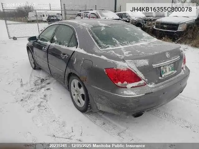JH4KB16355C800078 2005 Acura Rl