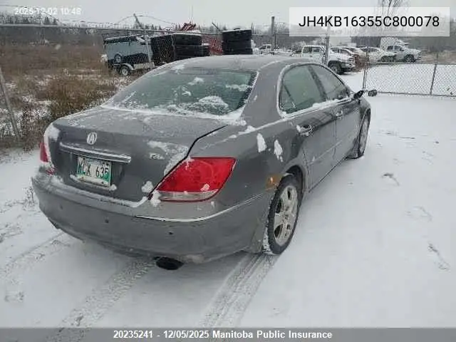 JH4KB16355C800078 2005 Acura Rl