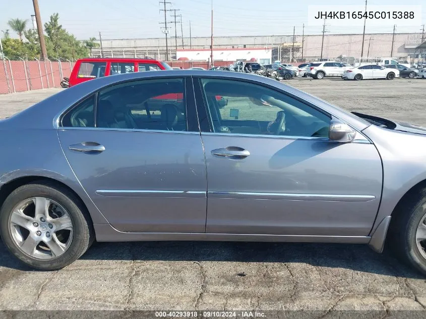 JH4KB16545C015388 2005 Acura Rl