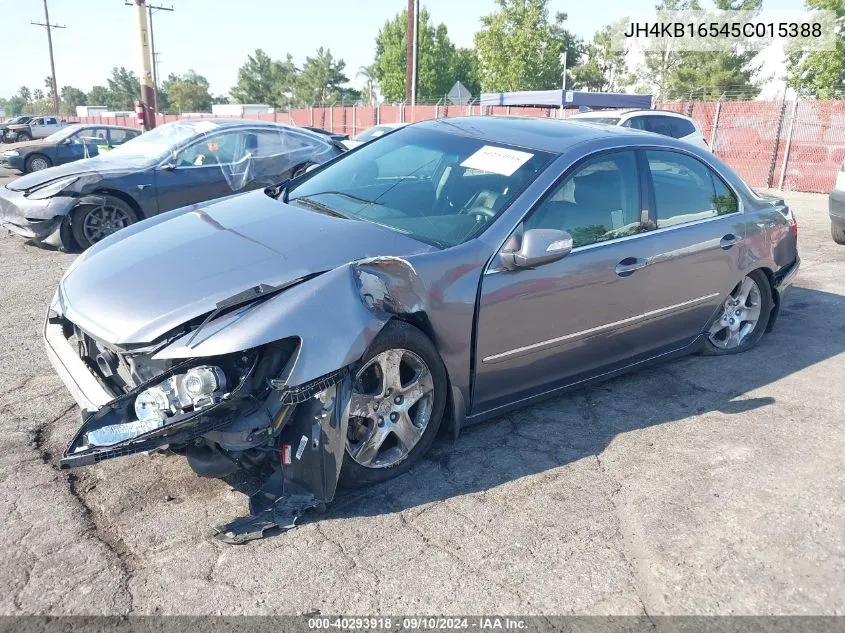 JH4KB16545C015388 2005 Acura Rl