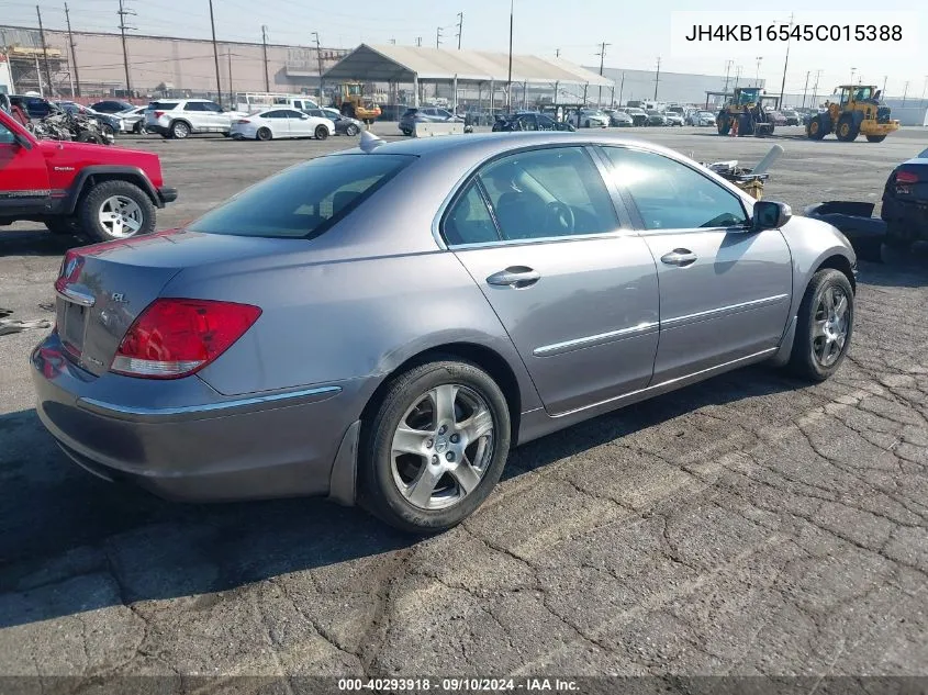 JH4KB16545C015388 2005 Acura Rl