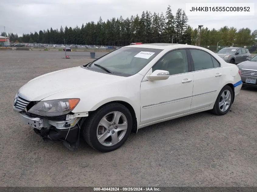 JH4KB16555C008952 2005 Acura Rl 3.5