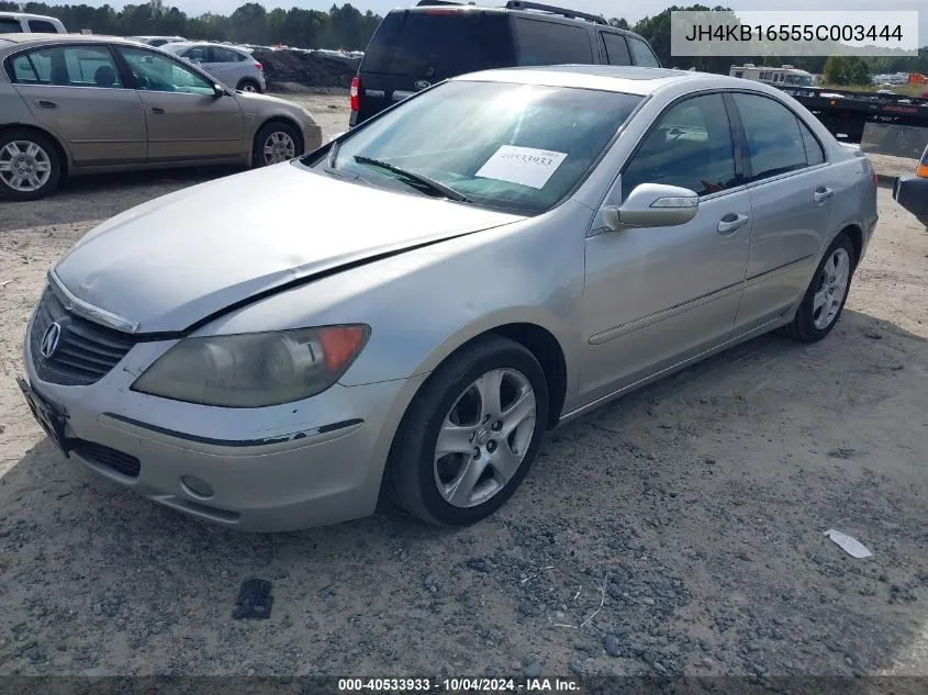 JH4KB16555C003444 2005 Acura Rl 3.5