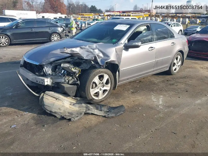 JH4KB16515C008754 2005 Acura Rl 3.5