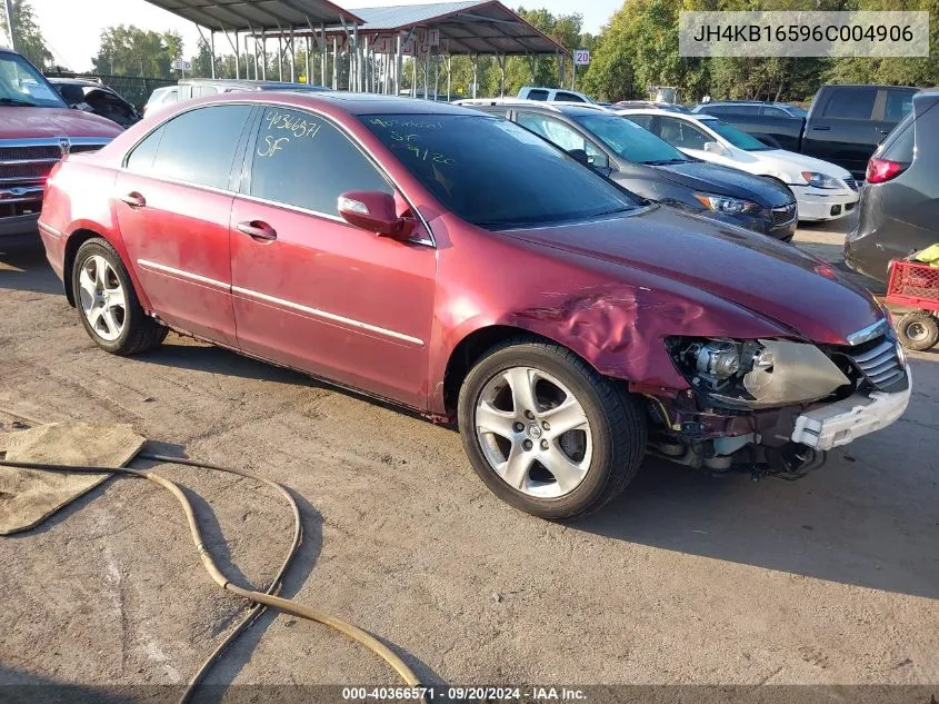 JH4KB16596C004906 2006 Acura Rl 3.5