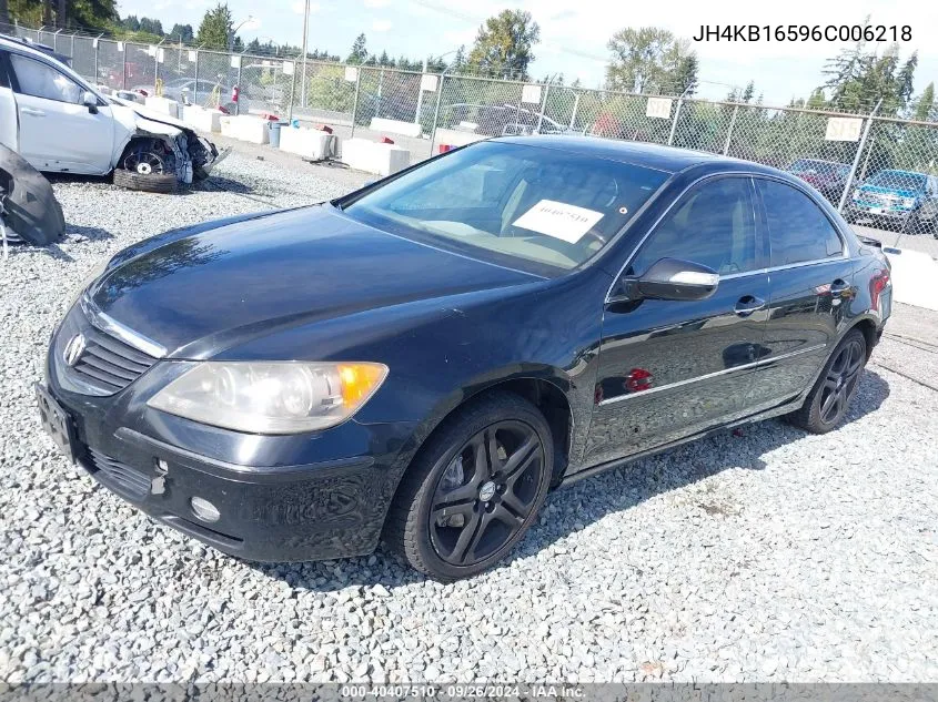 JH4KB16596C006218 2006 Acura Rl 3.5