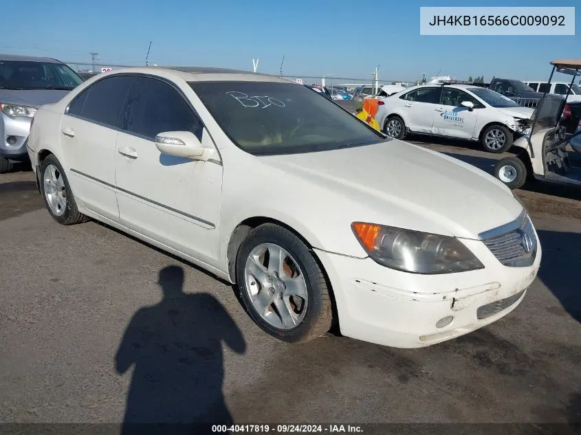 JH4KB16566C009092 2006 Acura Rl 3.5