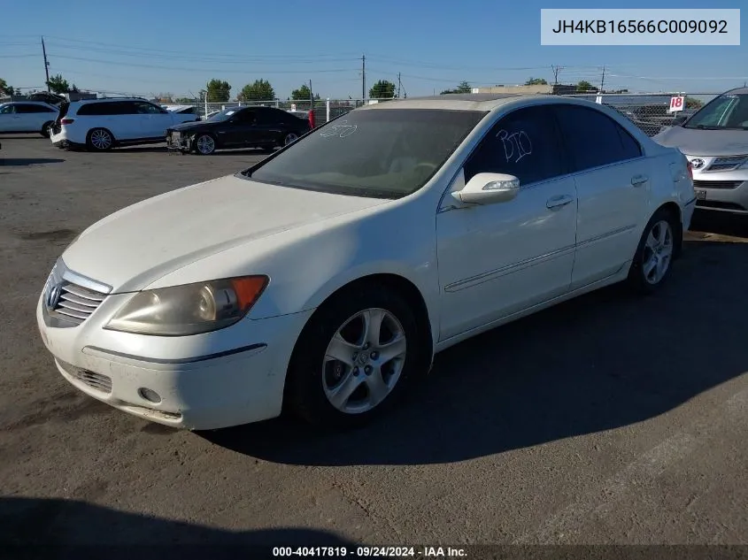 JH4KB16566C009092 2006 Acura Rl 3.5