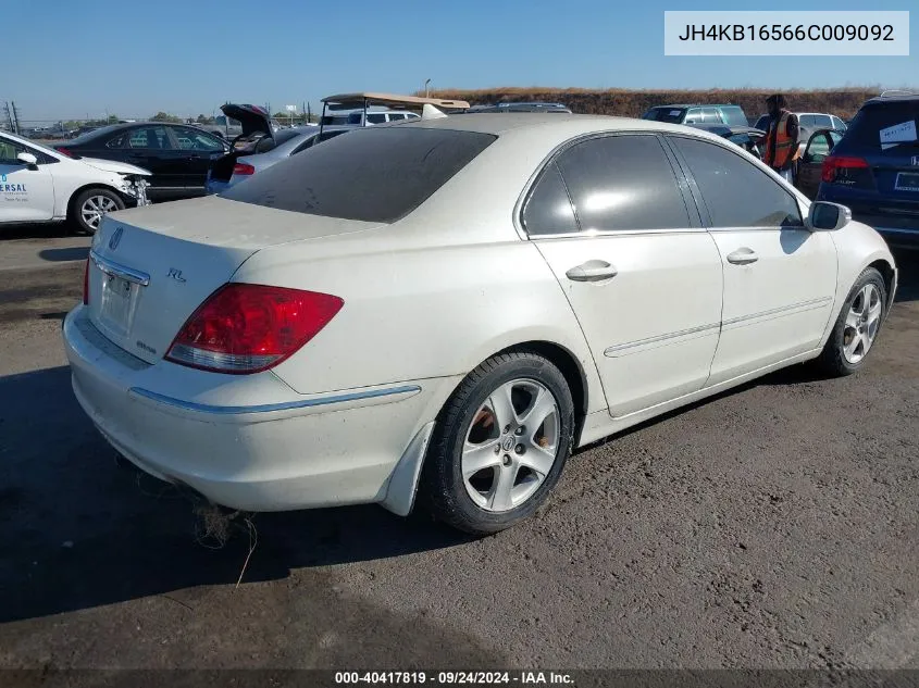 JH4KB16566C009092 2006 Acura Rl 3.5