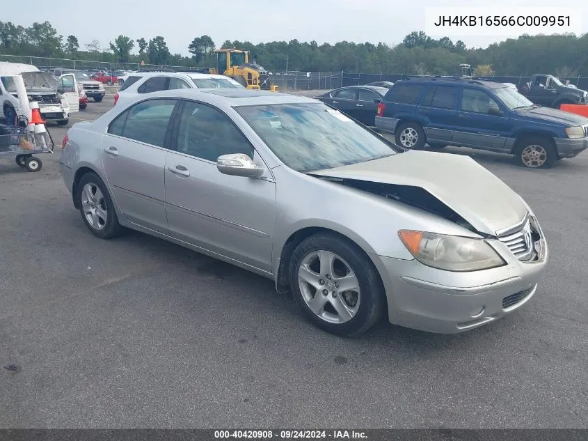 JH4KB16566C009951 2006 Acura Rl