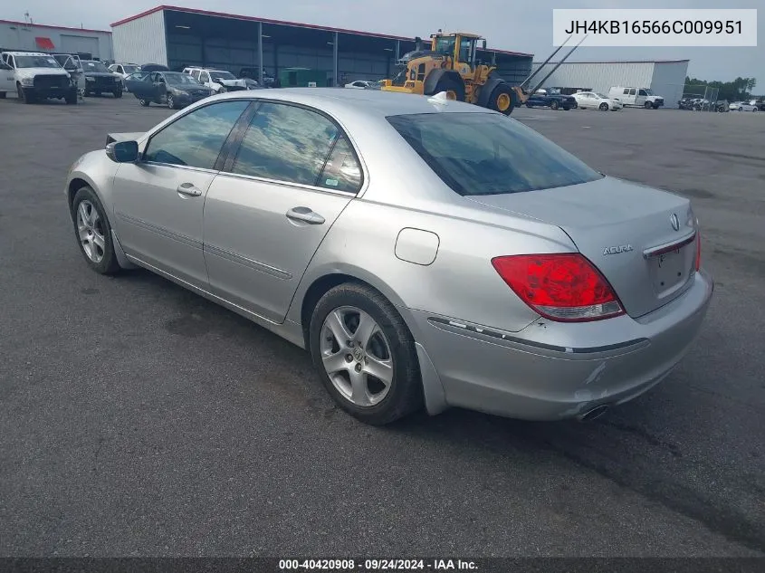 JH4KB16566C009951 2006 Acura Rl