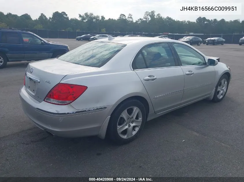 JH4KB16566C009951 2006 Acura Rl