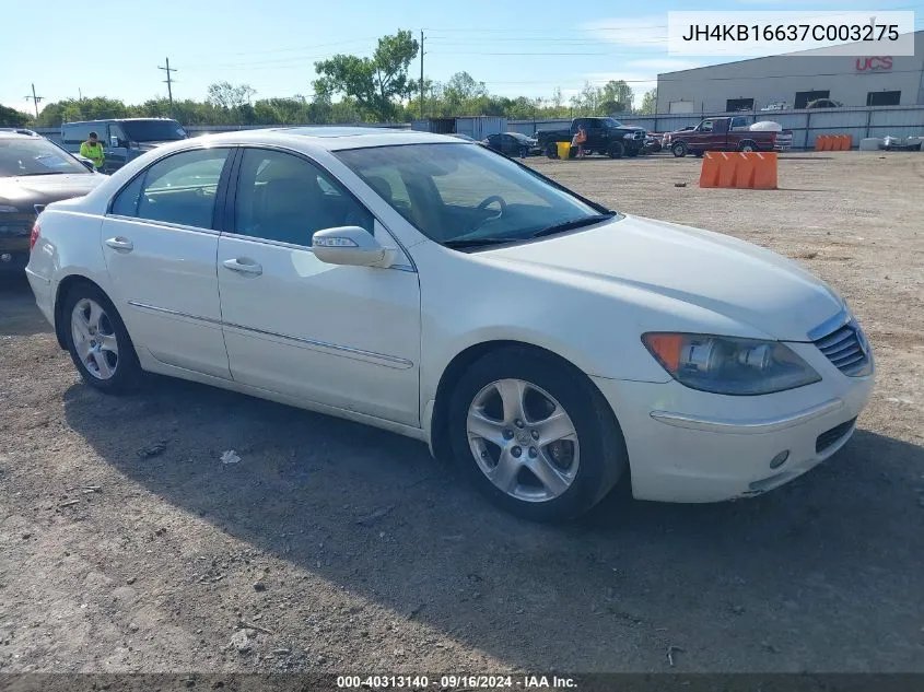 JH4KB16637C003275 2007 Acura Rl 3.5