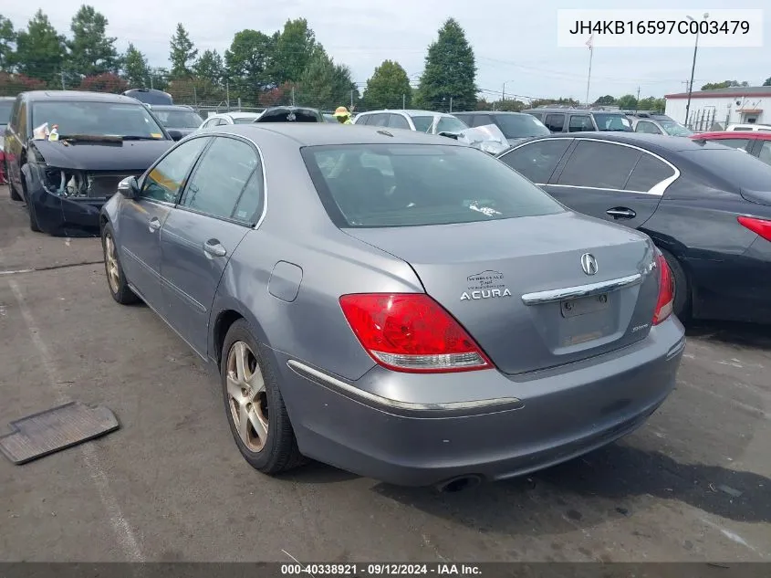 JH4KB16597C003479 2007 Acura Rl 3.5