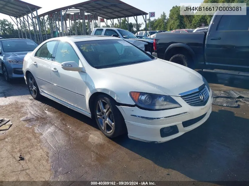 JH4KB16617C003081 2007 Acura Rl 3.5