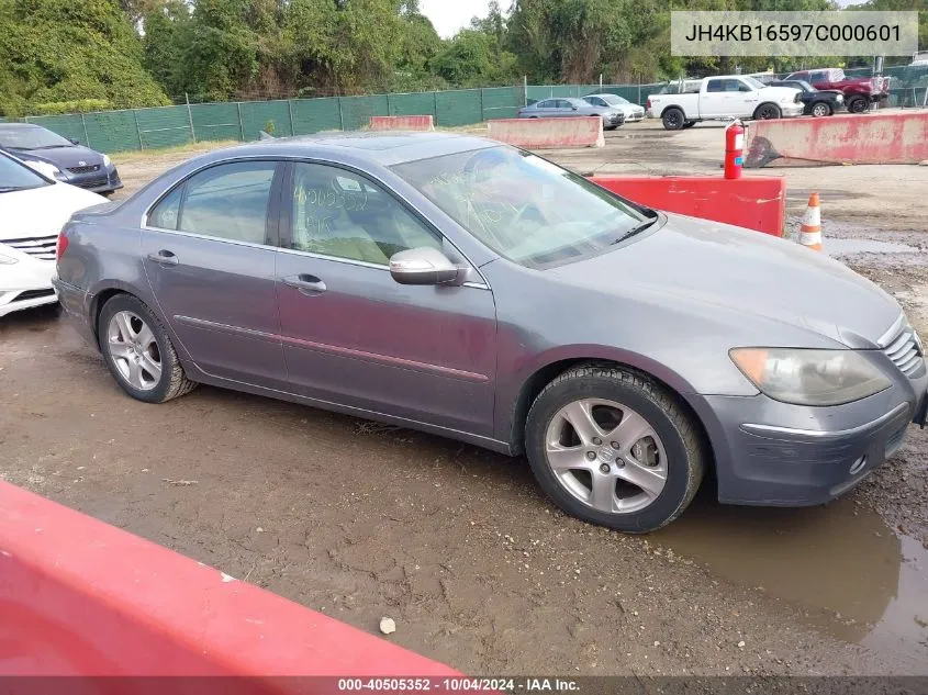 JH4KB16597C000601 2007 Acura Rl 3.5