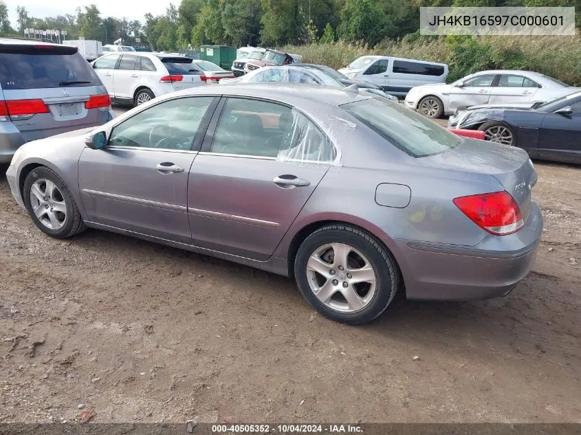 JH4KB16597C000601 2007 Acura Rl 3.5