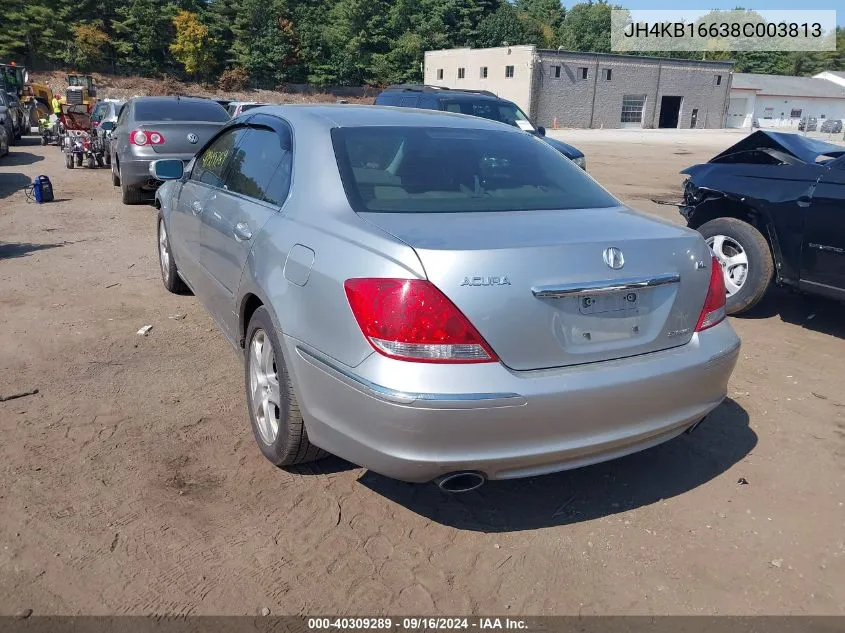 JH4KB16638C003813 2008 Acura Rl 3.5