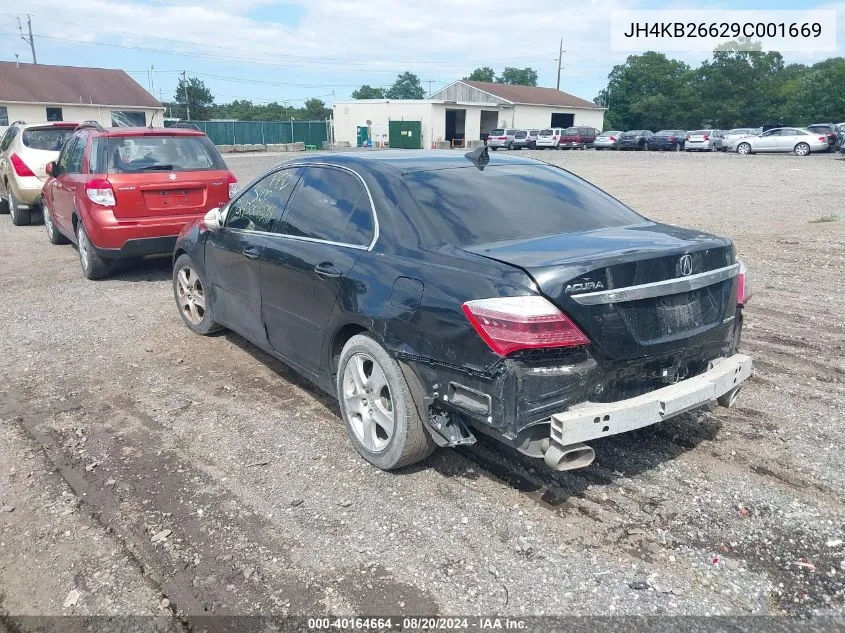 JH4KB26629C001669 2009 Acura Rl 3.7