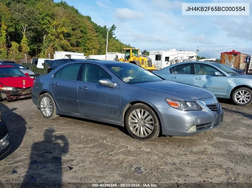 JH4KB2F65BC000554 2011 Acura Rl 3.7