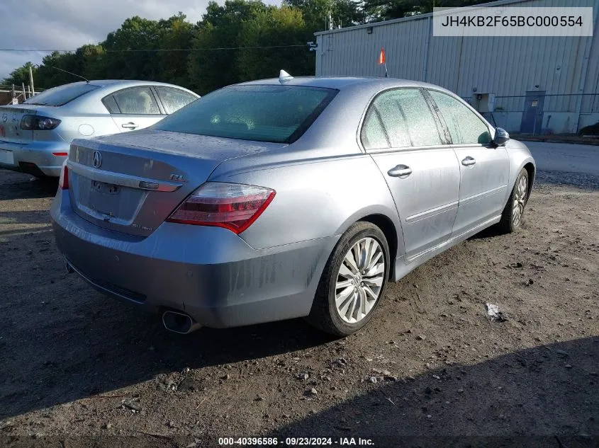 JH4KB2F65BC000554 2011 Acura Rl 3.7