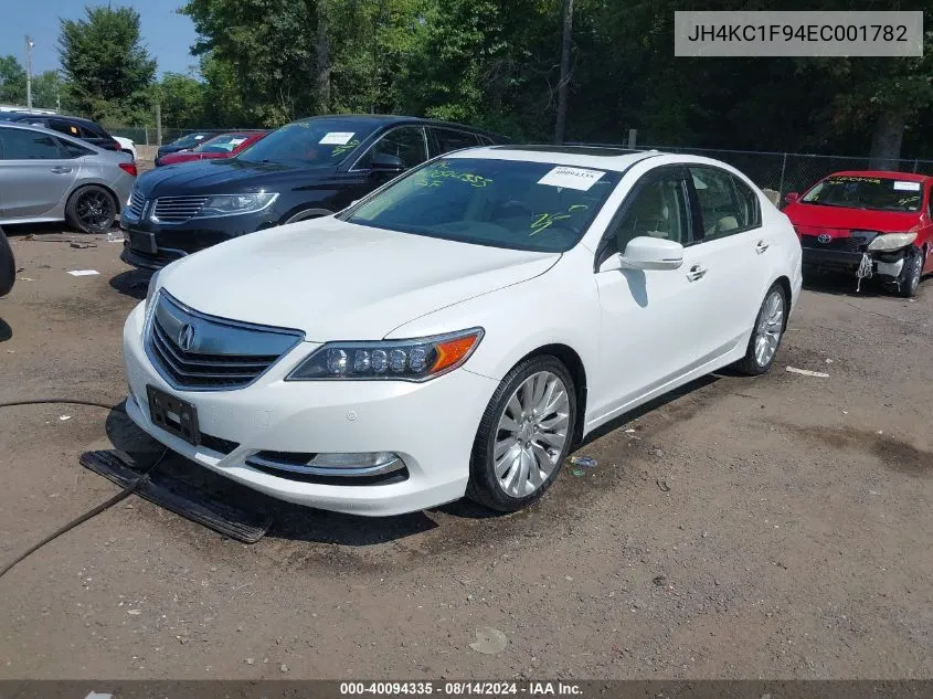 JH4KC1F94EC001782 2014 Acura Rlx