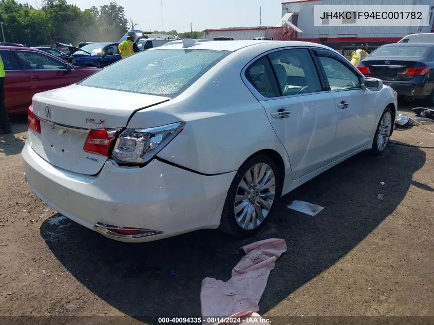 JH4KC1F94EC001782 2014 Acura Rlx