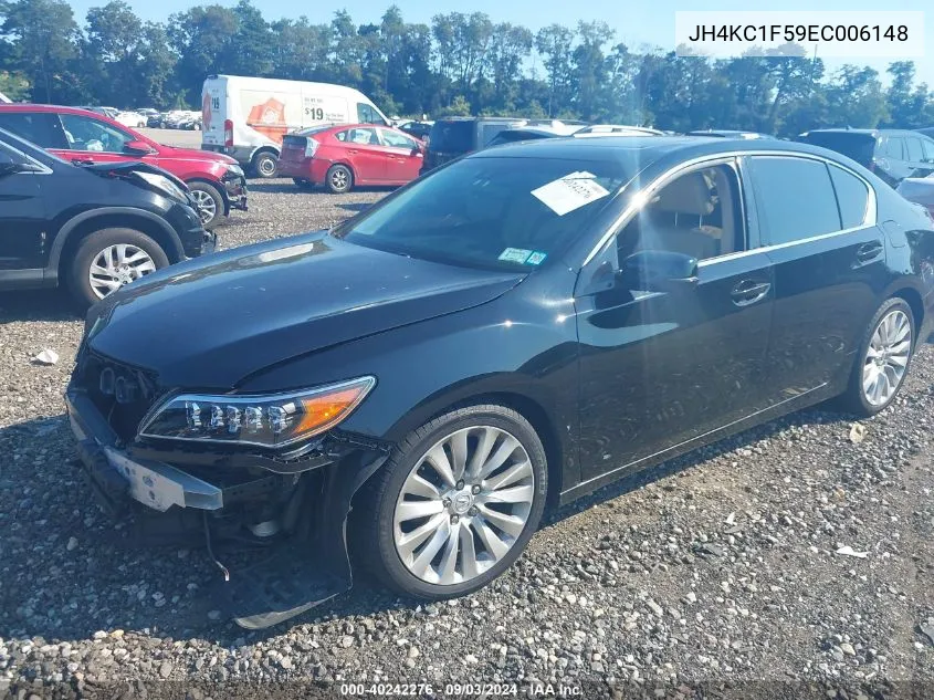 JH4KC1F59EC006148 2014 Acura Rlx