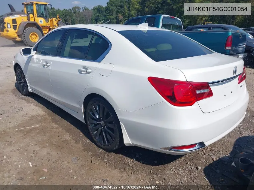 JH4KC1F54GC001054 2016 Acura Rlx Technology Package