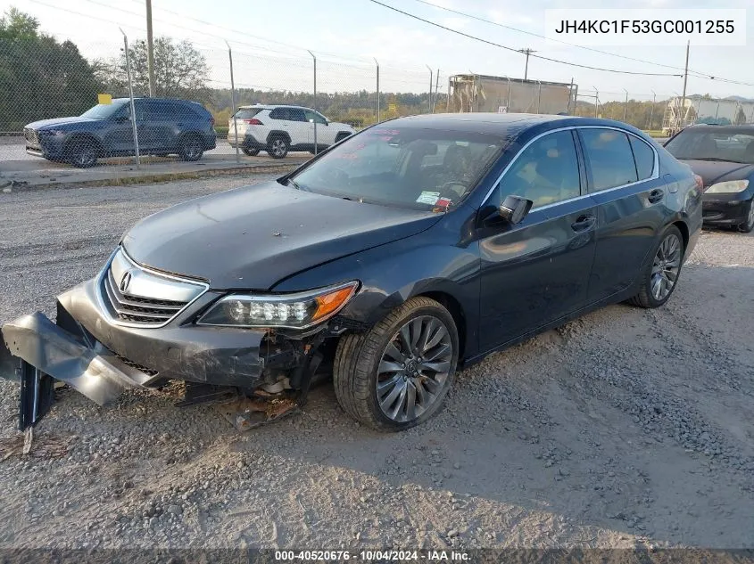 JH4KC1F53GC001255 2016 Acura Rlx Technology Package