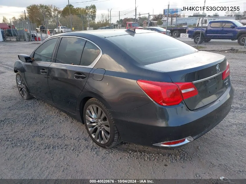 JH4KC1F53GC001255 2016 Acura Rlx Technology Package