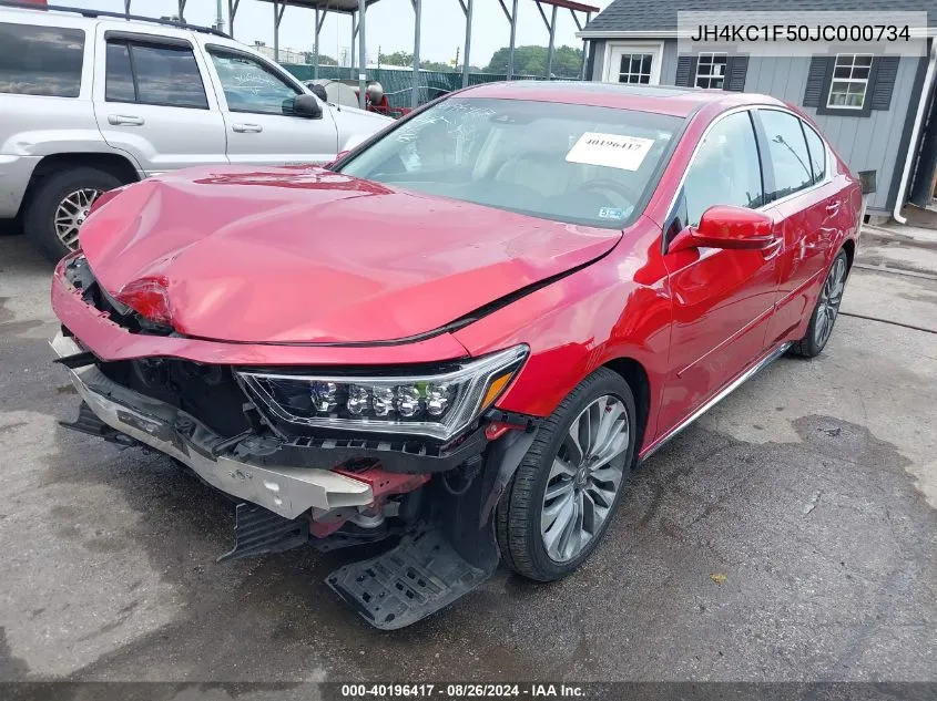 JH4KC1F50JC000734 2018 Acura Rlx