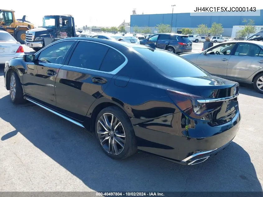 JH4KC1F5XJC000143 2018 Acura Rlx