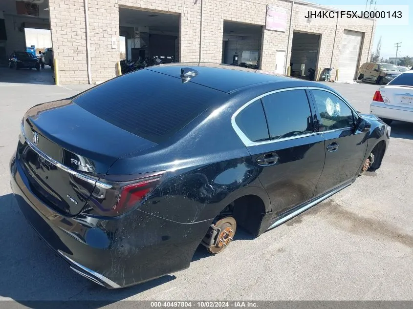 JH4KC1F5XJC000143 2018 Acura Rlx