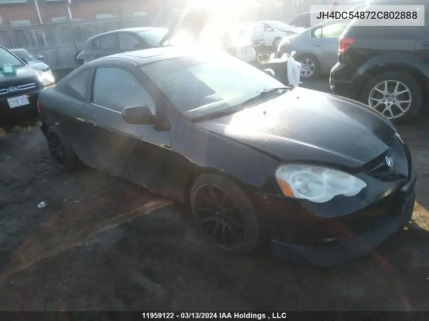 JH4DC54872C802888 2002 Acura Rsx