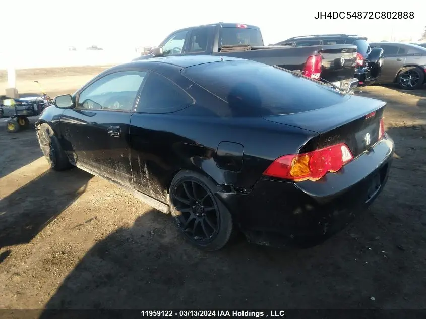 JH4DC54872C802888 2002 Acura Rsx