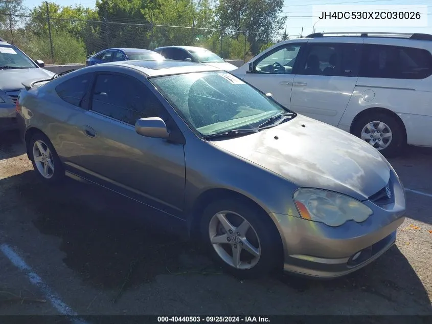 JH4DC530X2C030026 2002 Acura Rsx Type S