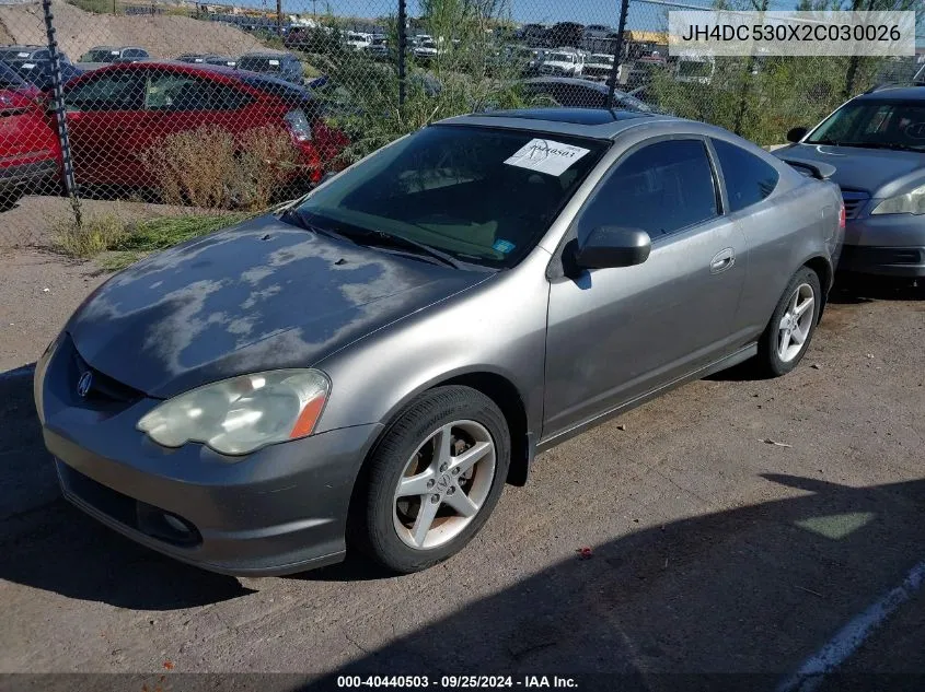 JH4DC530X2C030026 2002 Acura Rsx Type S