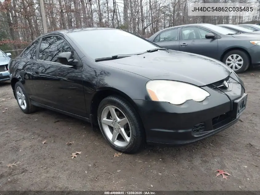 JH4DC54862C035485 2002 Acura Rsx