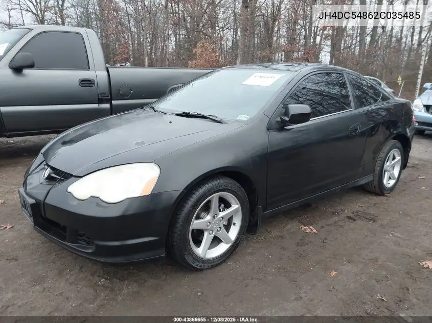 JH4DC54862C035485 2002 Acura Rsx