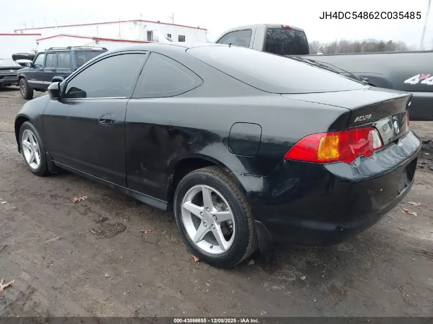 JH4DC54862C035485 2002 Acura Rsx
