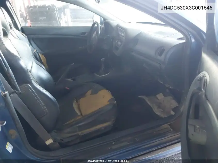 JH4DC530X3C001546 2003 Acura Rsx Type S